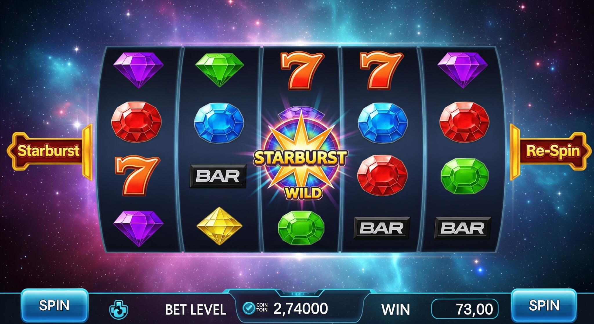 Starburst slots